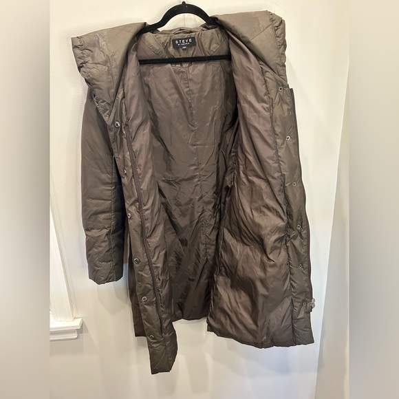 Steve by Searle Shawl Neck Style Down Jacket - Picture 8 of 8